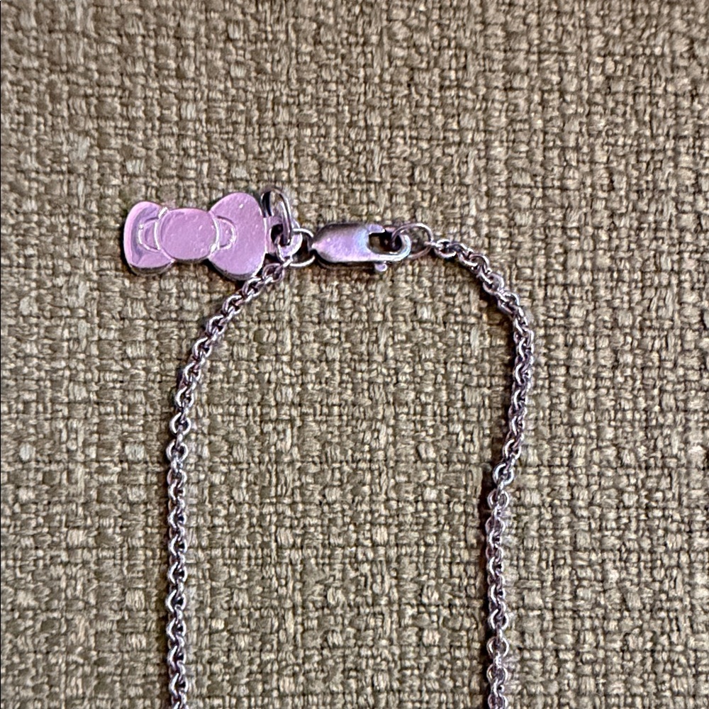 Zales Pink Crystal Hello Kitty Pendant Necklace - Picture 3 of 8